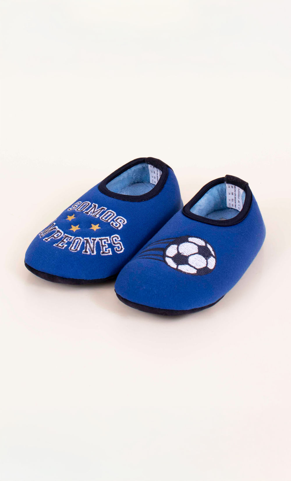 Sterntaler FLI Air DP Zeppelin+Sterne Pantofole a calzino, Blu, 20 Bimba