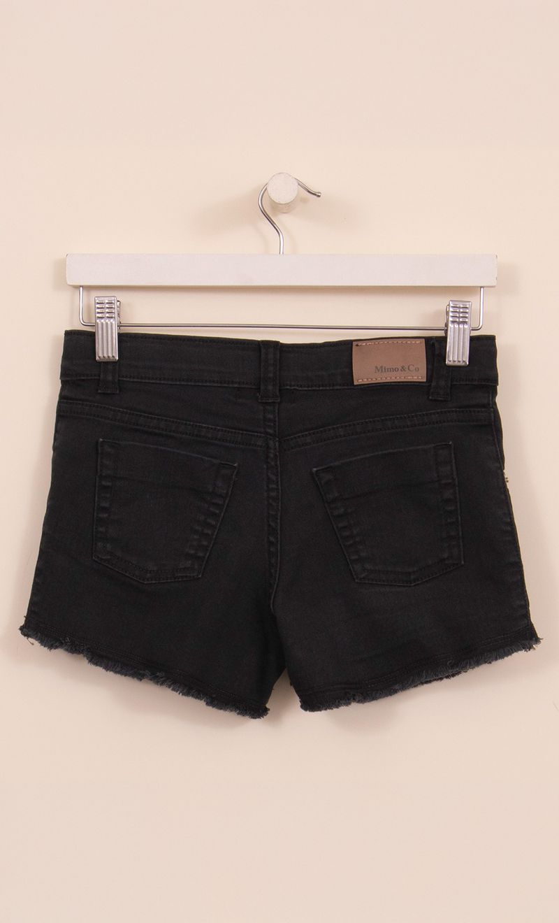 SHORT-DENIM-JR-BLACK