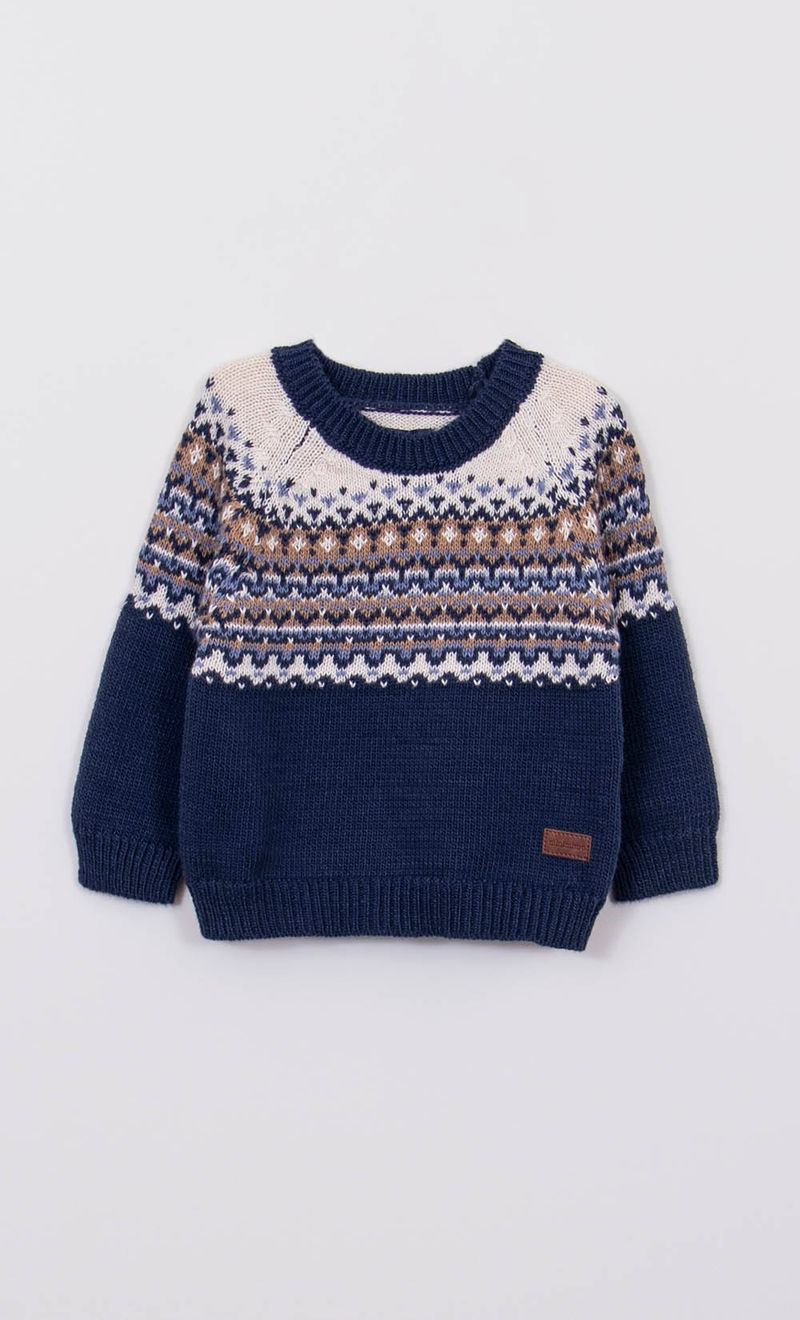 SWEATER-MINI-JACQUARD