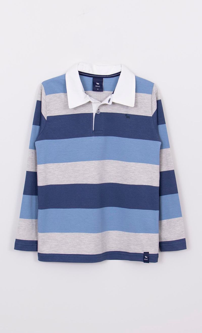 POLO-JR-RAYADA