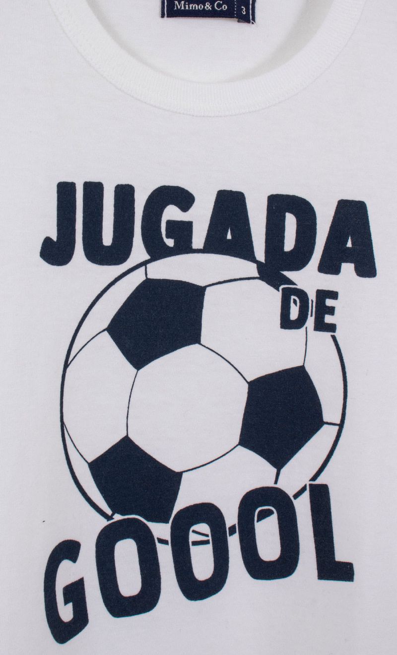 REMERA-KID-GOL