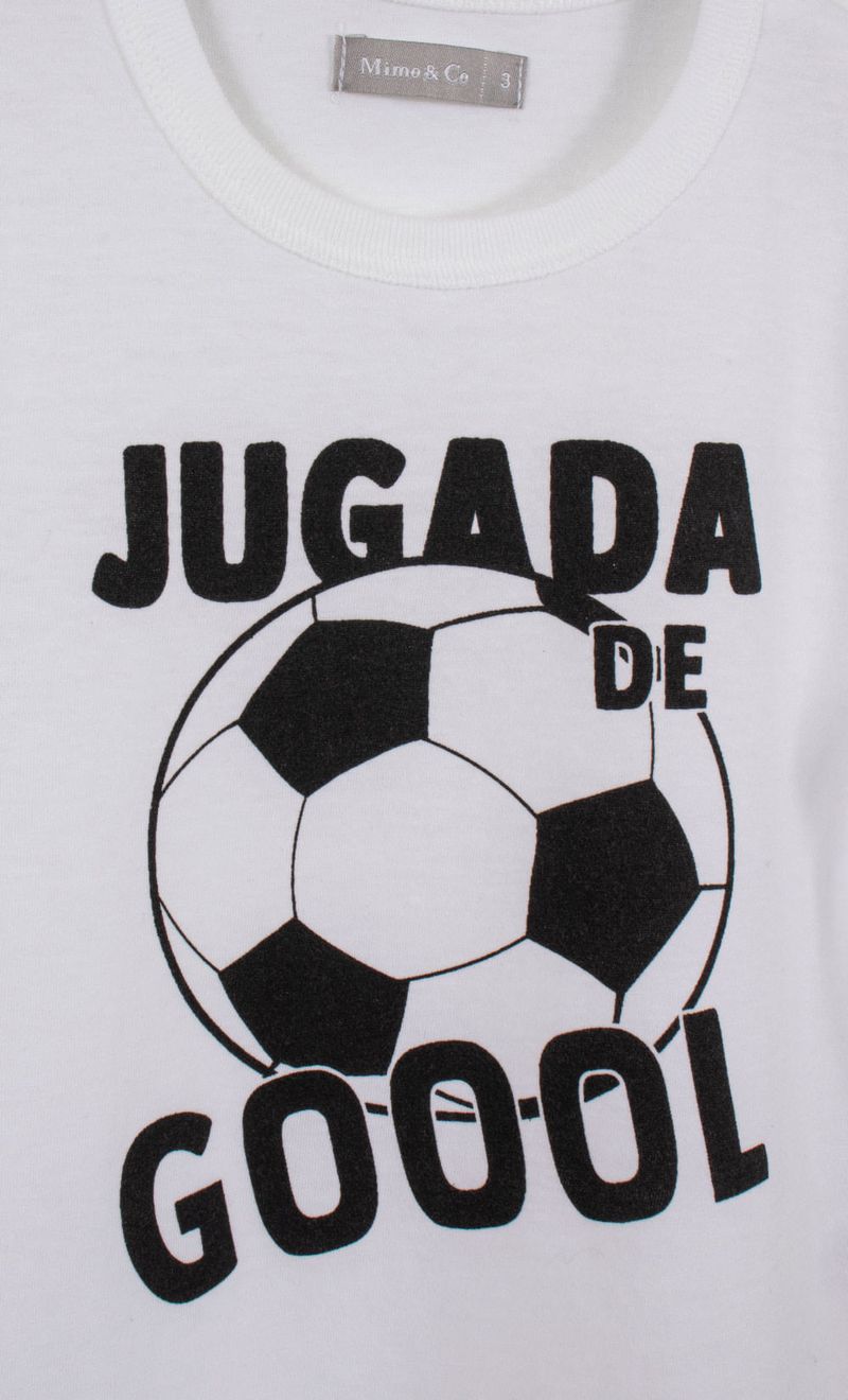 REMERA-KID-GOL