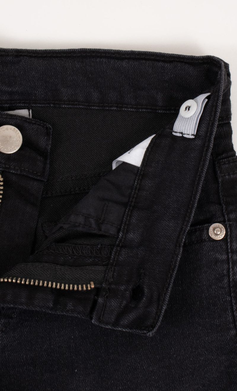 SHORT-DENIM-JR-BLACK